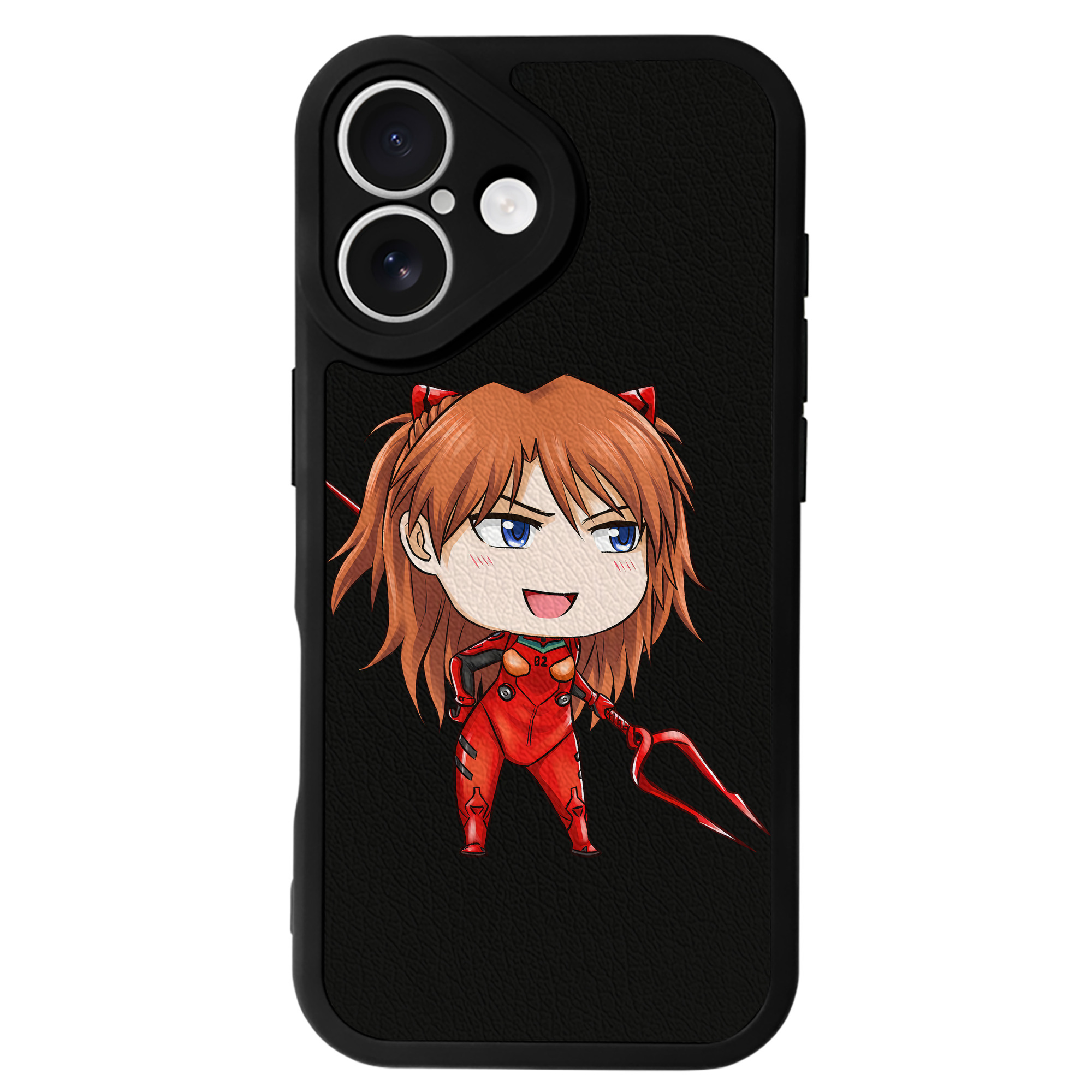 （画像用） EVA 新世紀エヴァンゲリオン 【iPhone 16シリーズ対応】シリコンスマホケース（レザー調） 材質：シリコン